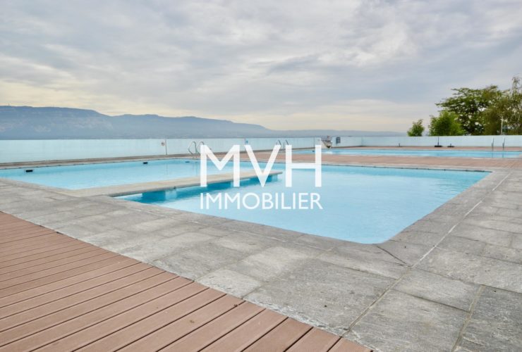 Appartement lumineux 4 pièces avec piscine sur le toit proche ONU
