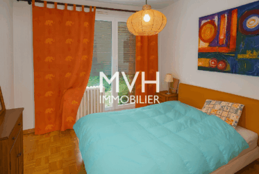 Appartement de 4 pièces au calme avec 2 jardins et terrasse