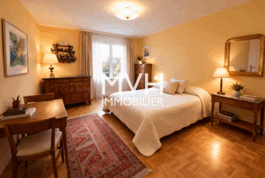 Appartement au calme vue Jet d'eau aux Tulipiers