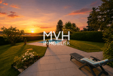 Villa d’architecte 9 pièces dans écrin de verdure