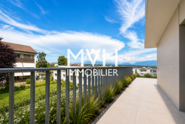 Appartement 3 pièces en attique avec très grande terrasse
