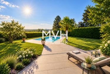 Villa d’architecte 9 pièces dans écrin de verdure