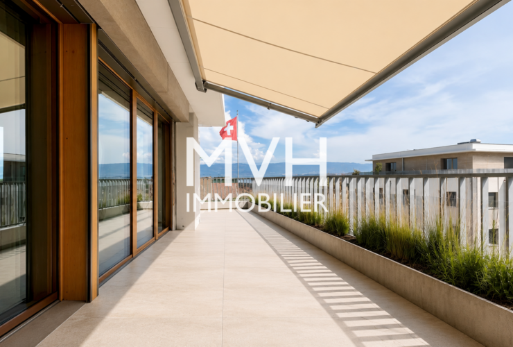 Appartement 3 pièces en attique avec très grande terrasse